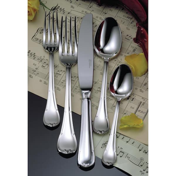 oval soup spoons Mikasa Bravo   stainless set of 2 place