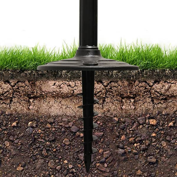 Gama Sonic Baytown Ii Bulb Black Resin Solar Warm White Outdoor Integrated Led Post Light And Lamp With Ez Anchor Base Gama Sonic Baytown Ii Bulb Black Resin, Gama Sonic Baytown Solar Lamp Post