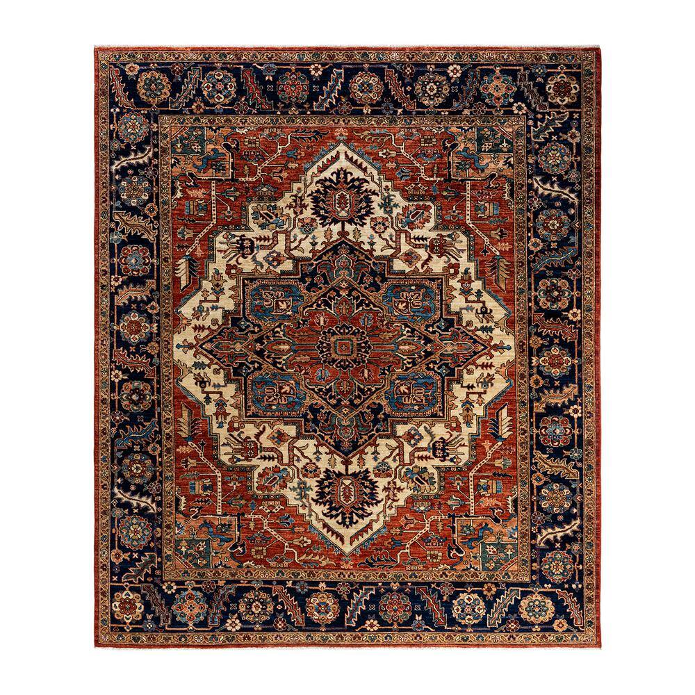Serapi Red 8 ft. x 10 ft. Tribal Wool Indoor Area Rug price history on PriceWatchPro