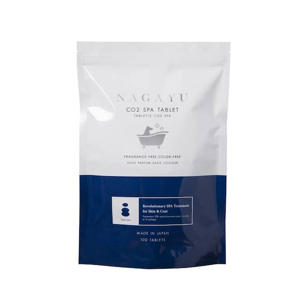 NAGAYU CO2 Pet Treatment Lactic Acid Spa Tablets (1-Pack/100QTY)