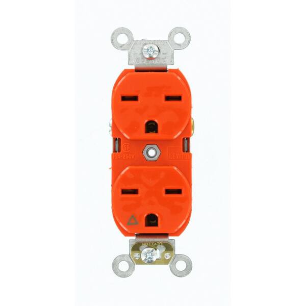 Leviton 15 Amp Industrial Grade Heavy Duty Isolated Ground Duplex