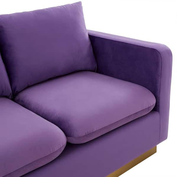 Second Life Marketplace - UD Gothic Victorian Purple Loveseat Sofa Couch