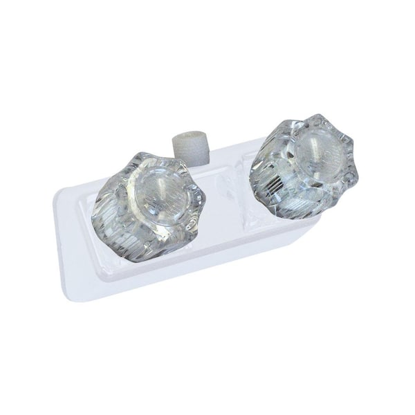 LaSalle Bristol Utopia 4 in. Two-Handle Personal Shower Valve - White