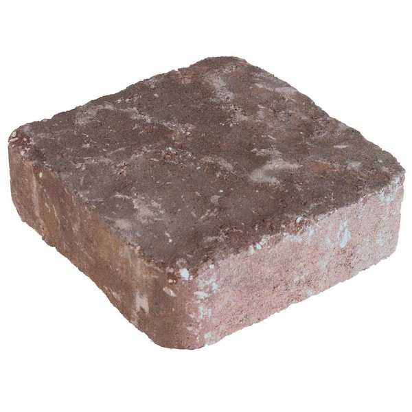 Valestone Hardscapes Marseilles 7 in. x 7 in. x 2.25 in. Ashbury Haze Beige/Gray Concrete Paver
