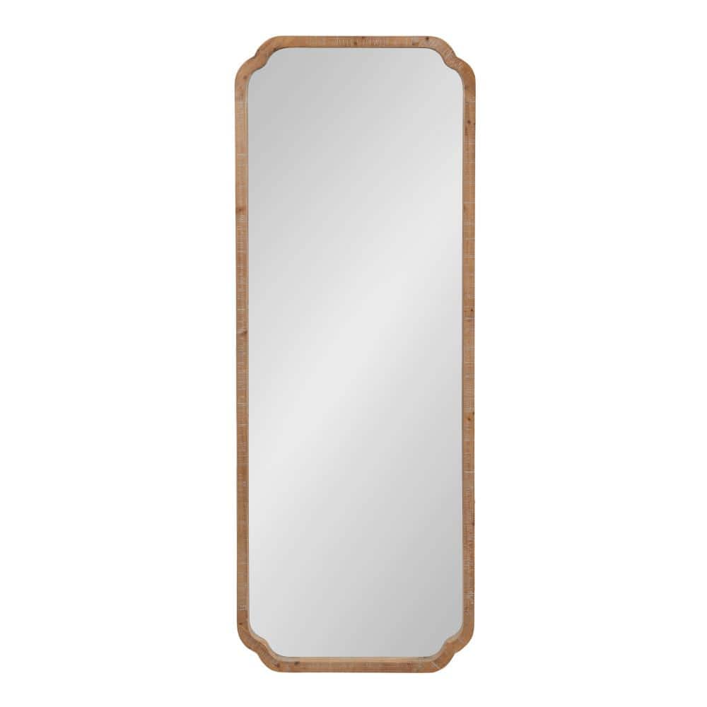 Marston Rustic Brown Full Length Wood Framed Mirror