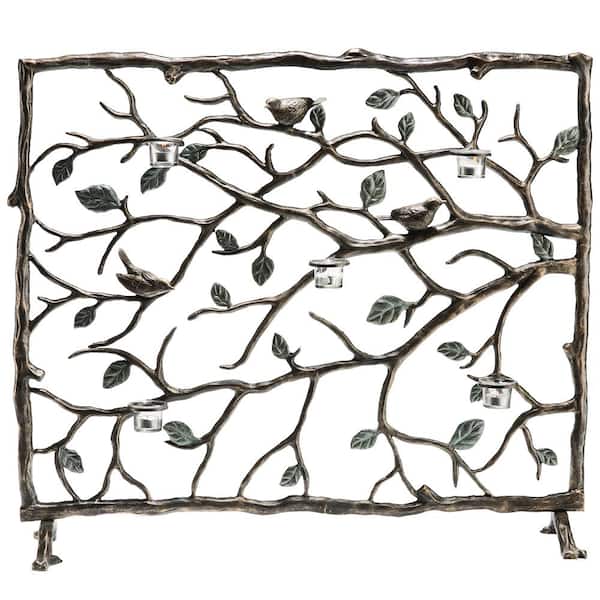 SPI Bird and Branch 1-Panel Firescreen