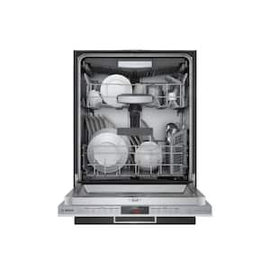 800 Series 24 in. Custom Panel Ready 24 in. Top Control Tall Tub Dishwasher with Stainless Steel Tub, CrystalDry, 42dBA