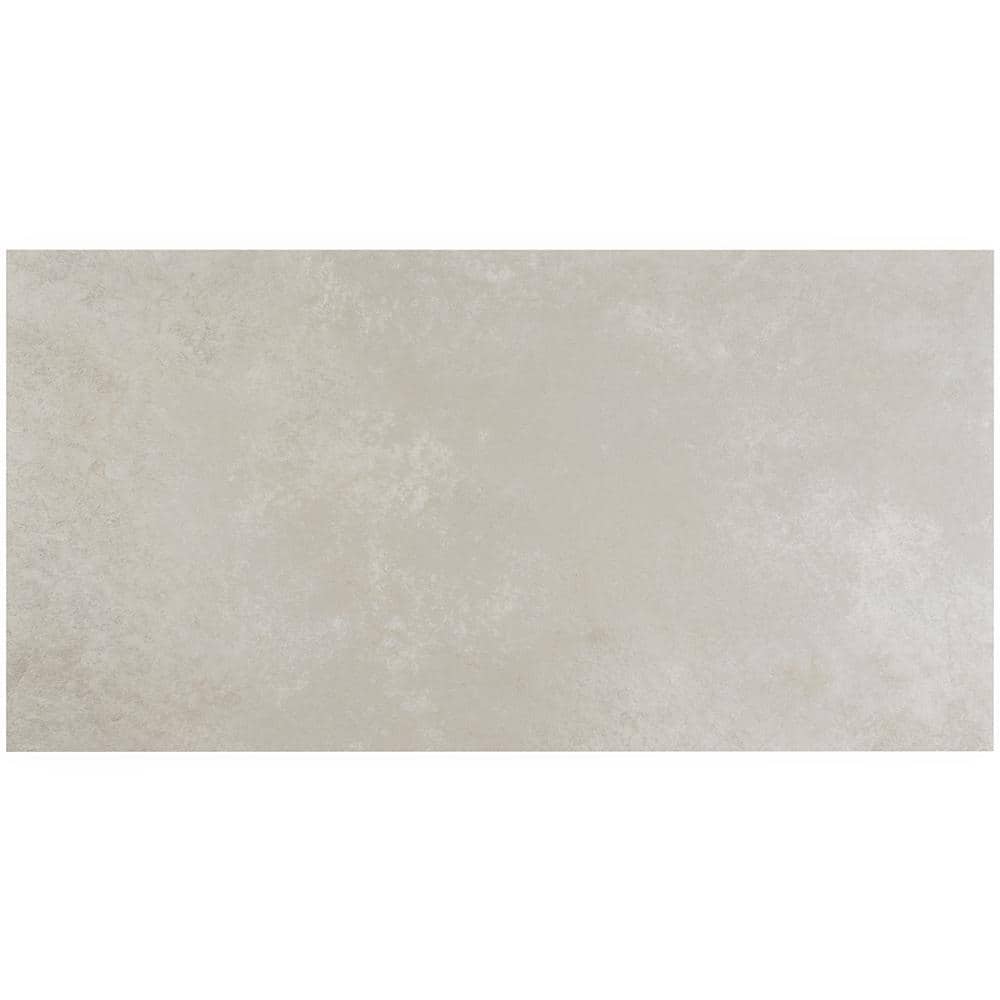 Transitional Beige 12"x24" Matte Luxury Vinyl Tile for Any Room