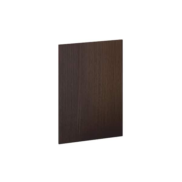 Georgetown 24 in. W x 34.5 in. H Base Cabinet End Panel in Chestnut