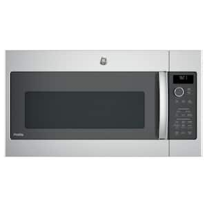 Profile 2.1 cu. ft. Over the Range Microwave with Sensor Cooking in Stainless Steel