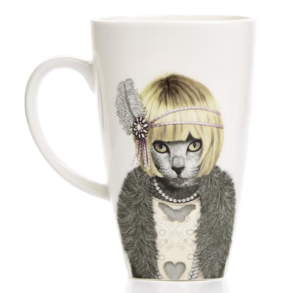 Pets Rock 20 oz. "Daisy" Collectible Fine Bone China Mug
