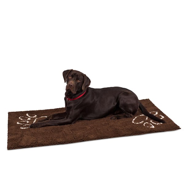 Internet's Best Chenille Dog Doormat - 60 x 30 - Absorbent Surface - Non-Skid Bottom - Protects Floors