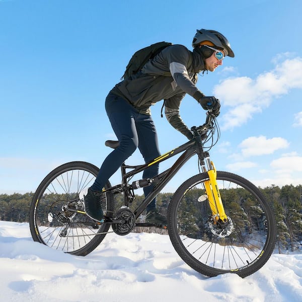 SKYSHALO Mountain Bike, Dual Disc Brakes, 29 in. MTB Bicycle with