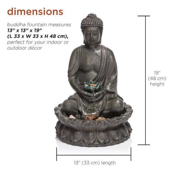 Alpine Corporation 19 in. Tall Indoor/Outdoor Tabletop
