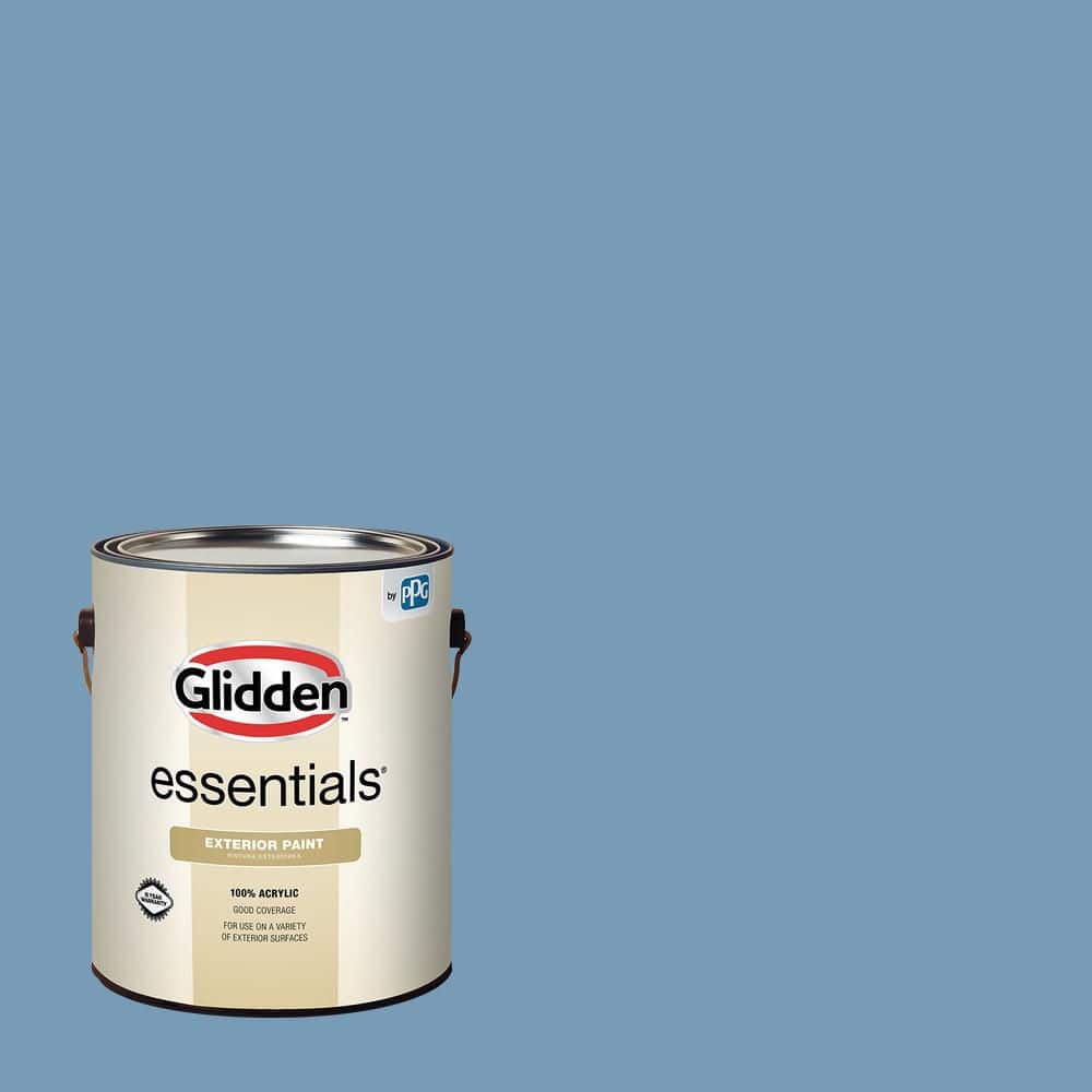 1 gal. #PPG1159-4 Walden Pond Semi-Gloss Exterior Paint price history on PriceWatchPro