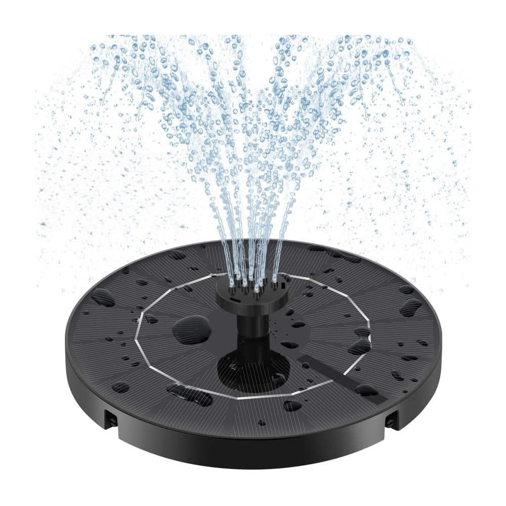 3. 5W Solar Fountain with Multiple Nozzles and Fixed Pipes for Bird Bath, Garden, Courtyard, Fish Tank (1-Pack) price history on PriceWatchPro
