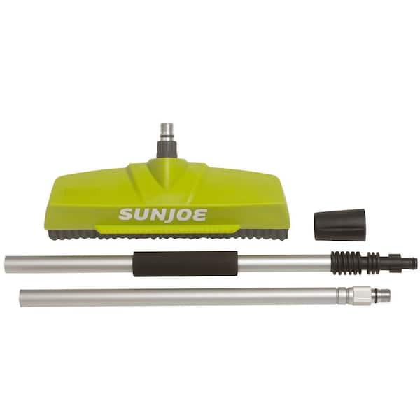 Sun Joe Power Scrubber with Extension Handle in the Power Scrubbers  department at