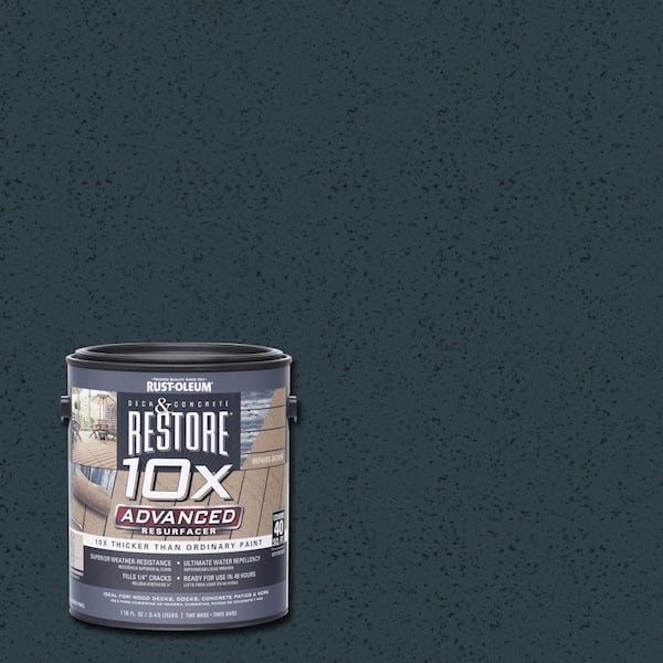 Rust-Oleum Restore 1 gal. 10X Advanced Charleston Green Deck and Concrete Resurfacer