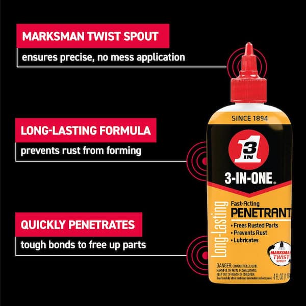 4 fl. oz. Fast-Acting Penetrant Drip Oil