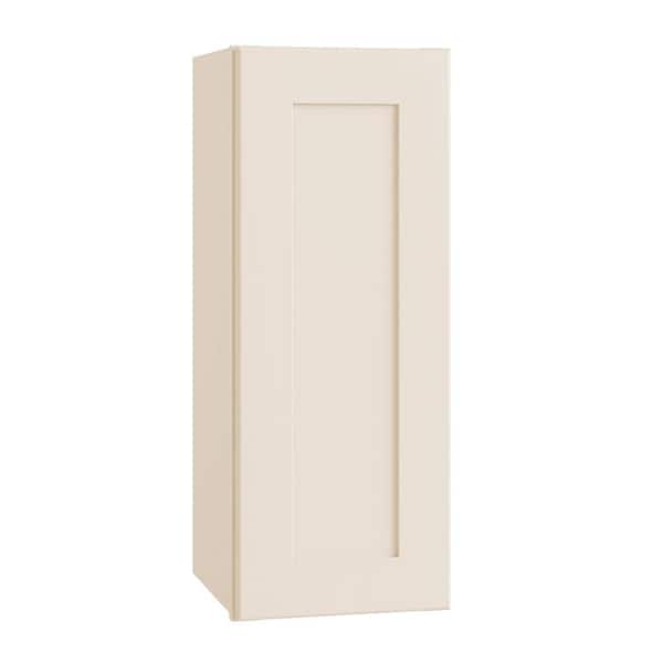 Newport 12 in. W x 12 in. D x 42 in. H Assembled Plywood Wall Kitchen Cabinet in Blended Cream with Soft Close