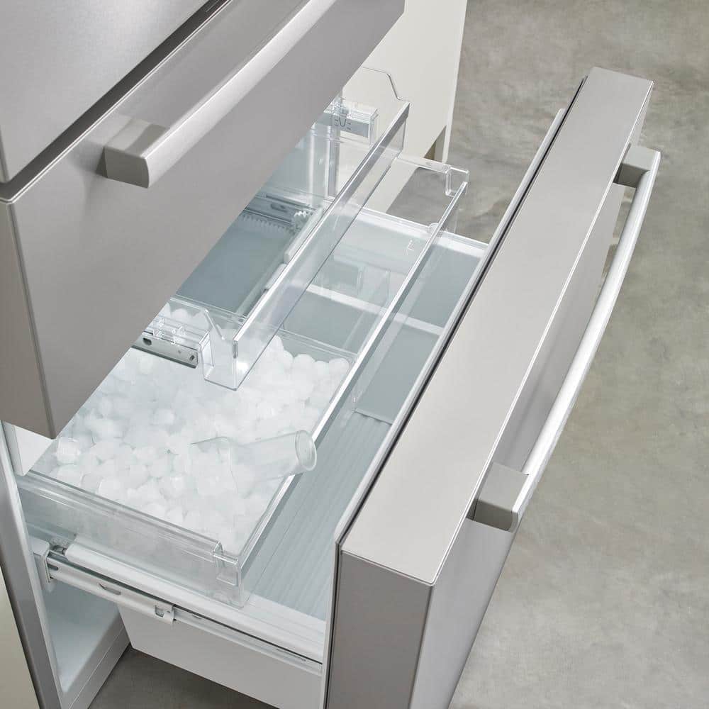 36 Inch Stainless Steel Smart French Door Refrigerator with Ice Maker