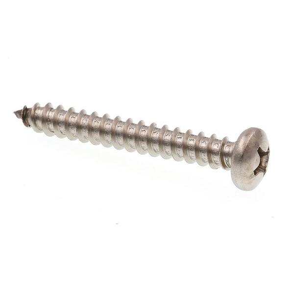 #14 X 1/2 TypeA Pan Phillips Drive Self-Tapping Sheet Metal Screws 175 pcs 18-8 AISI 304 Stainless Steel #14 X 1/2 TypeA Pan Phillips Drive Self-Tapping Sheet Metal Screws 175 pcs 18-8 AISI 304 Stainless Steel