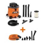 16 Gal. 6.5-Peak HP NXT Wet/Dry Shop Vacuum with Detachable Blower, Filter, Hose, Accessories and Car Cleaning Kit