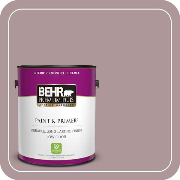 BEHR PREMIUM PLUS 1 gal. #PMD-53 Antique Mauve Eggshell Enamel Low Odor Interior Paint & Primer