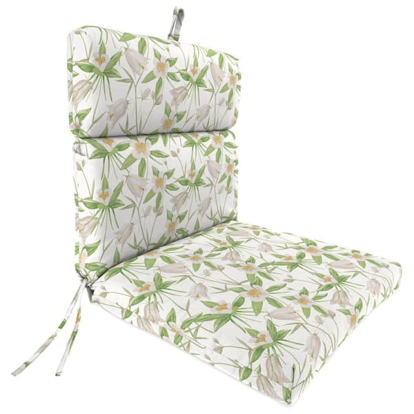 Jordan Manufacturing 44 in. L x 22 in. W x 4 in. T Rectangular Outdoor Dining Chair Cushion in Alleah Chutney