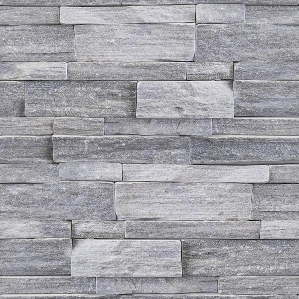 Transform Stonewall Grey Peel and Stick Wallpaper