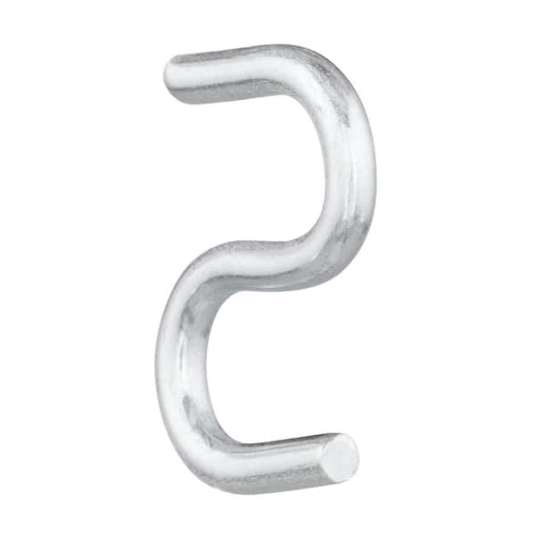 Everbilt 3/4 in. Zinc-Plated S-Hook (100-Piece) 803302 - The Home Depot