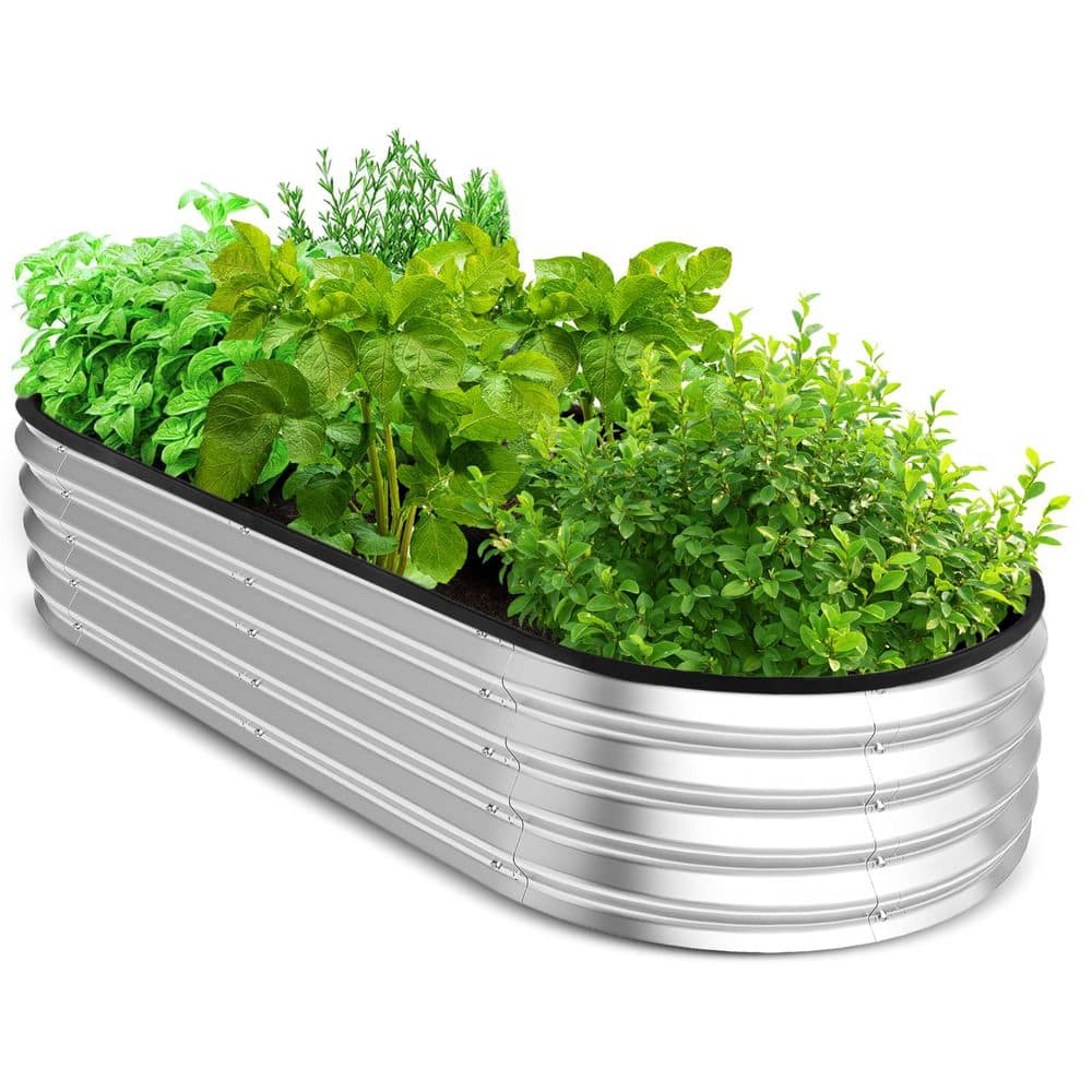 Garden Bed Kit 4x2x1ft, Planter Box Raised Garden Beds Outdoor, Easy Assemb