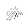 Husky 1/4 in., 3/8 in., 1/2 in. Drive Accessory Set (19-Piece) HACCY19PCRM