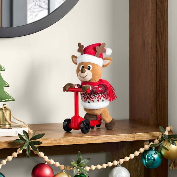 Animated Reindeer Scooter