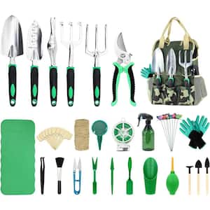 19-Piece Garden Tool Set Mini Transplanting Tools Miniature Succulent Hand  Tool Set B08YYDBB38 - The Home Depot
