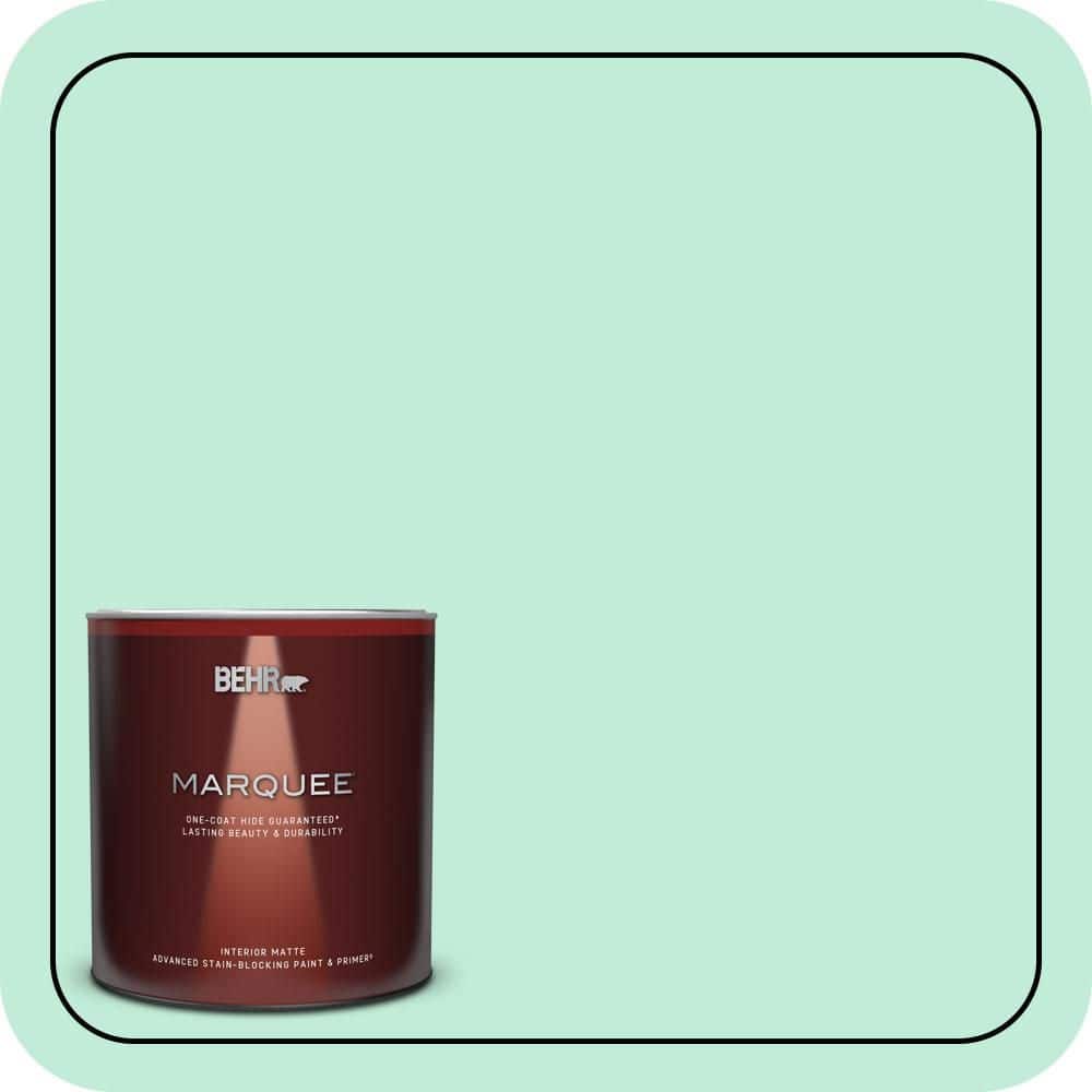 1 qt. #470A-2 Seafoam Pearl Matte Interior Paint & Primer price history on PriceWatchPro