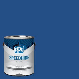 1 gal. PPG1161-7 Brilliant Blue Eggshell Interior Paint