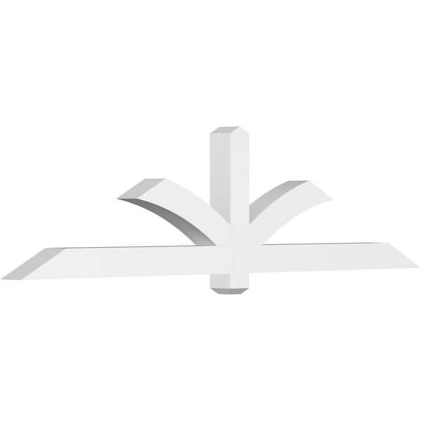 Ekena Millwork Redmond 84 in. W x 21 in. H x 4 in. D Signature Polyurethane Bracket
