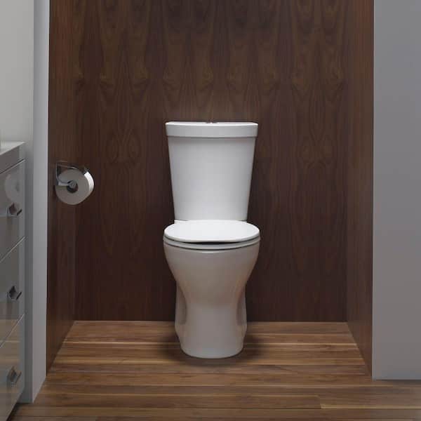 Kohler Persuade 2 Piece 0 8 Or 1 6 Gpf Dual Flush Elongated Toilet In White K 3654 - Kohler Persuade Toilet Seat Installation