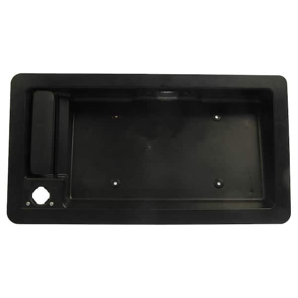 Unbranded Exterior Door Handle With License Frame Right