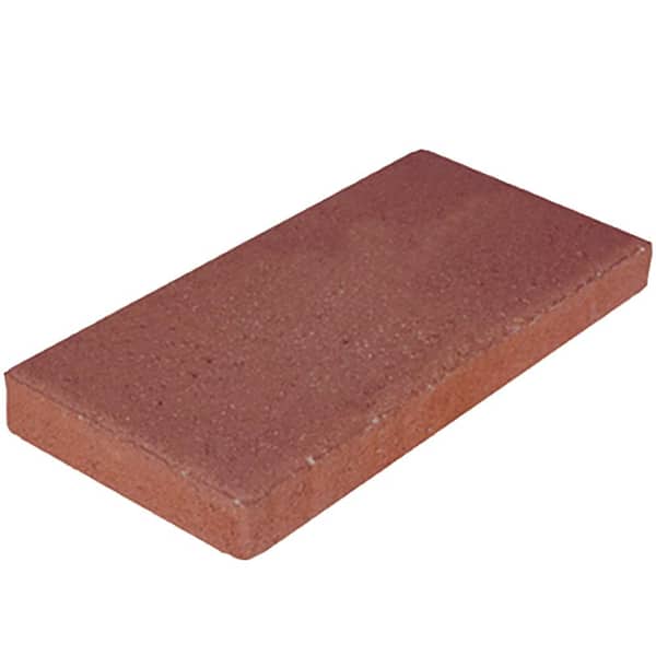 16 in. x 8 in. x 1.75 in. River Red Concrete Step Stone (168-Pieces/150 sq. ft. /Pallet)