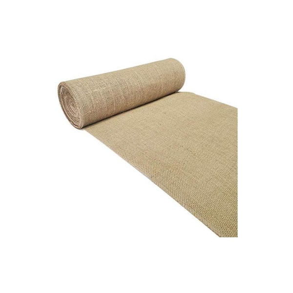 6 Premium Burlap Roll - 10 Yards - Finished Edges - Natural Jute Burlap  Fabric