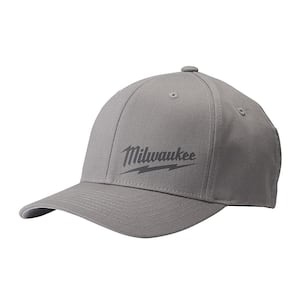 Large/Extra Large Gray Fitted Hat