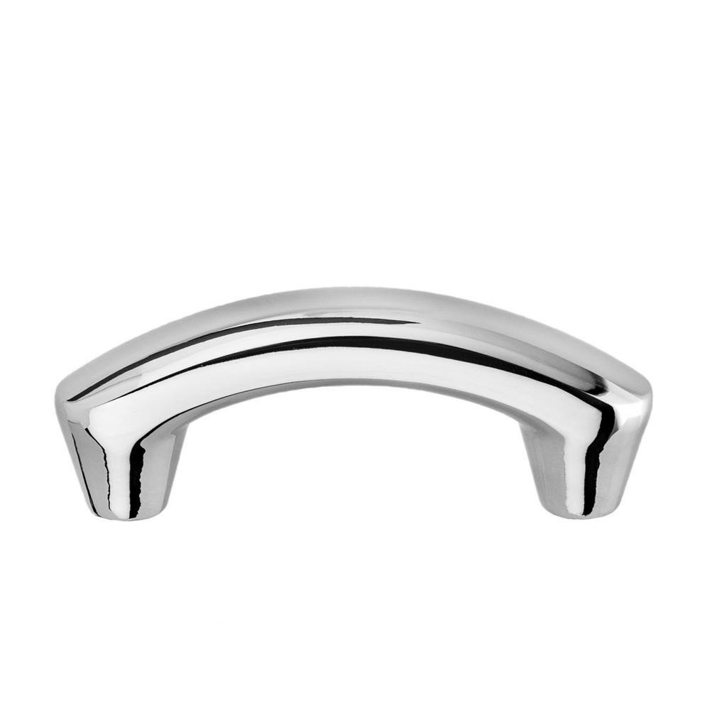 Selma 2-inch Polished Nickel Arched Drawer Pull