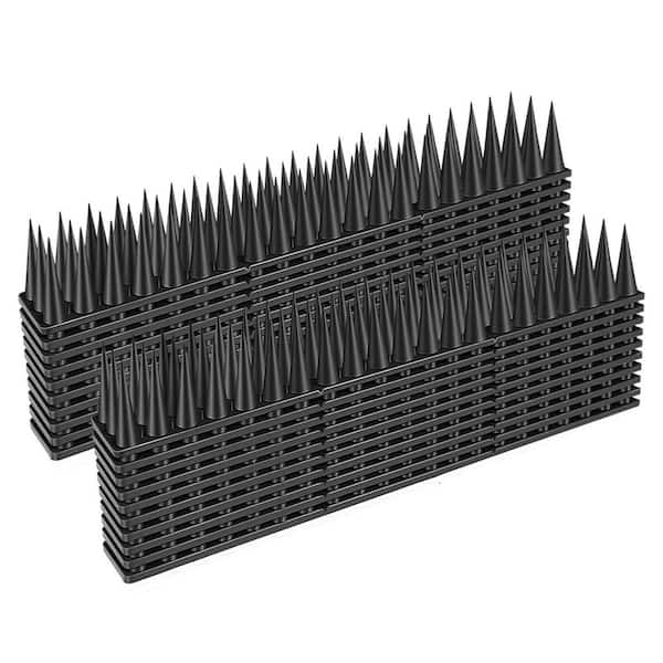 30-Pack Bird Spikes for Outdoor Use Covers 42.3 ft. Easy Installation All-Weather Durable