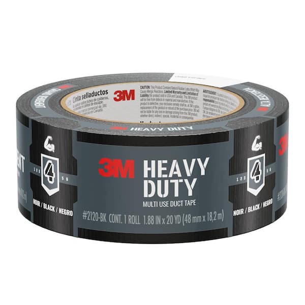 1.88 in. x 20 yds. Heavy Duty Black Duct Tape