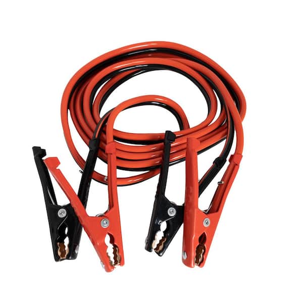 Jumper Cables for Car Battery, 20-Feet 4-Gauge Battery Cables with  UL-Listed