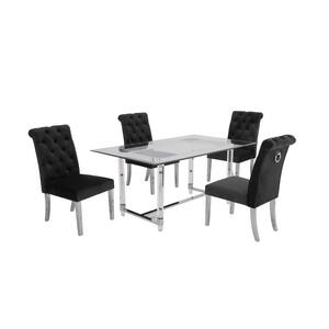 Mecor 5 piece dining table online set