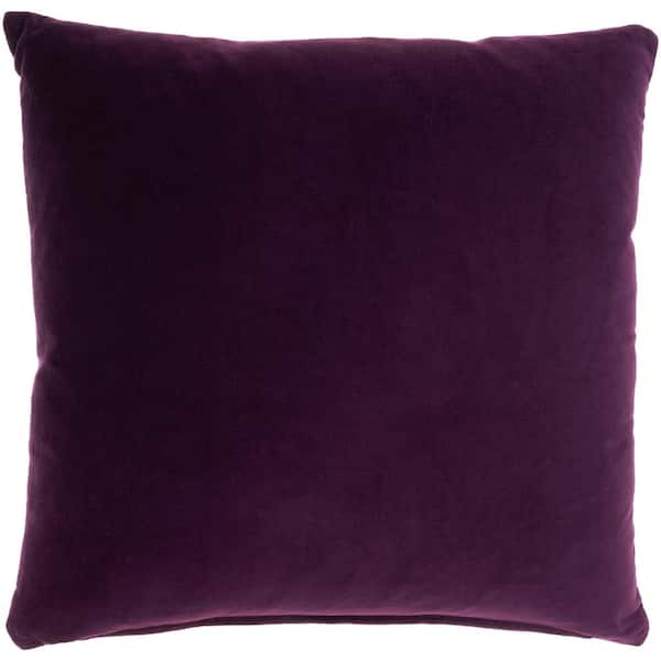 Mina Victory Lifestyles Purple 20 in. x 20 in. Throw Pillow