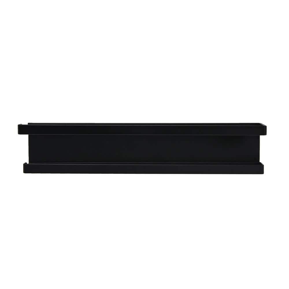 Black Metal Magnetic Paper Towel Holder with Dual Bars